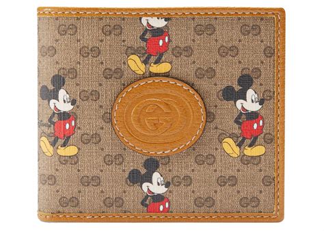 gucci mickey mouse wallet mini